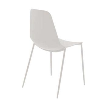 Cadeira Miami Nude Polipropileno E A O X X Cm Fratini M Veis De Cozinha Magazine Luiza