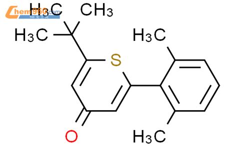 H Thiopyran One Dimethylethyl