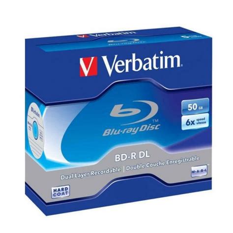 Verbatim Blu Ray Disc Doble Capa 50GB 6x 5 Pack Jewel Case PcComponentes