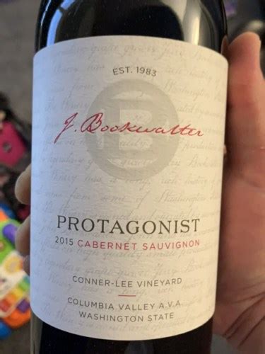 J Bookwalter Protagonist Conner Lee Vineyard Cabernet Sauvignon