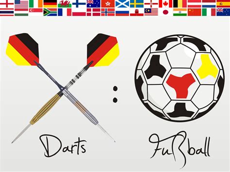 Darts oder Fußball