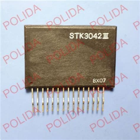 1PCS Audio Power AMP IC MODULE SANYO SIP-15 STK3042III STK-3042III | eBay