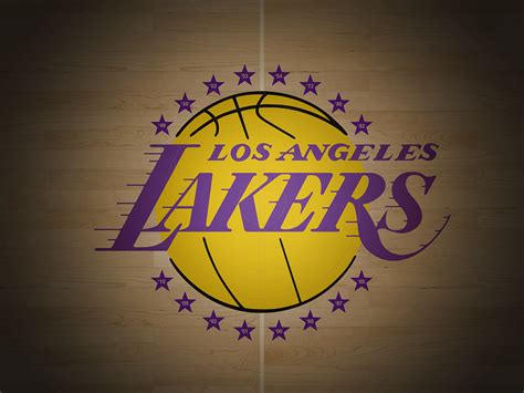 LA Lakers Court Wallpaper by Robert Cooper on Dribbble