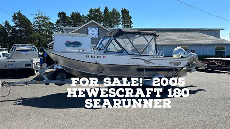 Sold Hewescraft Searunner With Honda And Hp Youtube