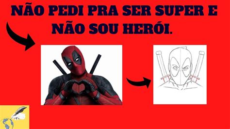 Como Desenhar O Deadpool De Forma Simples E Rápida Youtube