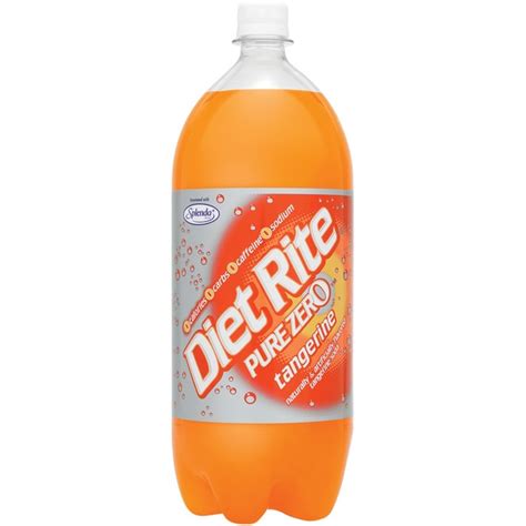 Diet Rite Pure Zero Tangerine Diet Csd 2 L From Publix Instacart