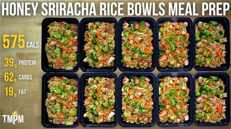 Rice Bowls Are My Favorite Form Of Meal Prep Honey Sriracha Rice