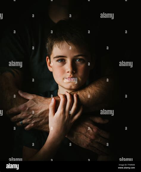 Arms Around Son Hi Res Stock Photography And Images Alamy