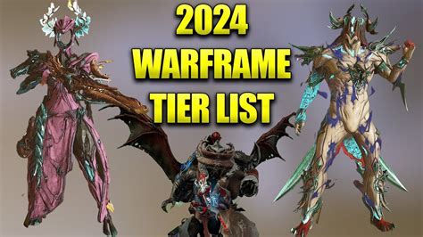 Warframe Tier List For The Best Warframes In The Game Youtube