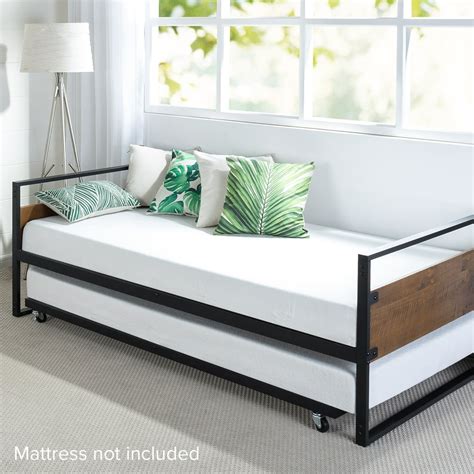 Zinus Suzanne Twin Daybed and Trundle Frame Set - Walmart.com - Walmart.com