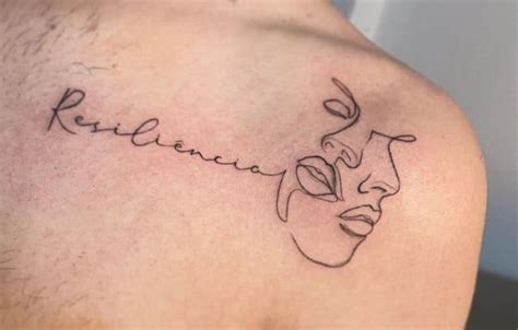 4 tipografías tatuajes letras en cuello alta precisión