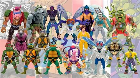 Every Neca Tmnt Teenage Mutant Ninja Turtles Cartoon Comparison List