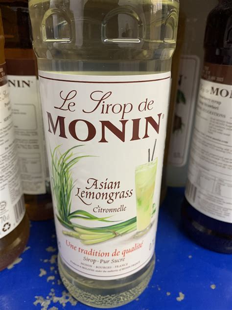 Syrup Sả Lemongrass Monin Chai 700ml VIETTUANTEA