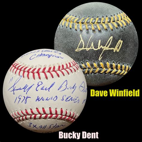 Mystery Ink Legends Of The Bronx Signed Baseball Mystery Box With Babe