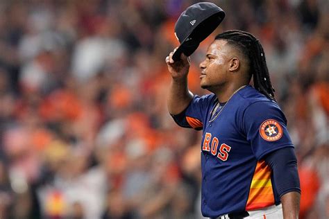 Houston Astros Framber Valdez To Open Game Of World Series Against