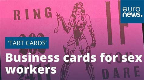 Euronews Londons Tart Cards Reveal History Of Sex Work Design And