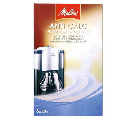 Melitta Anti Calc Descaling Powder for Filter Coffee Machines and Kettles