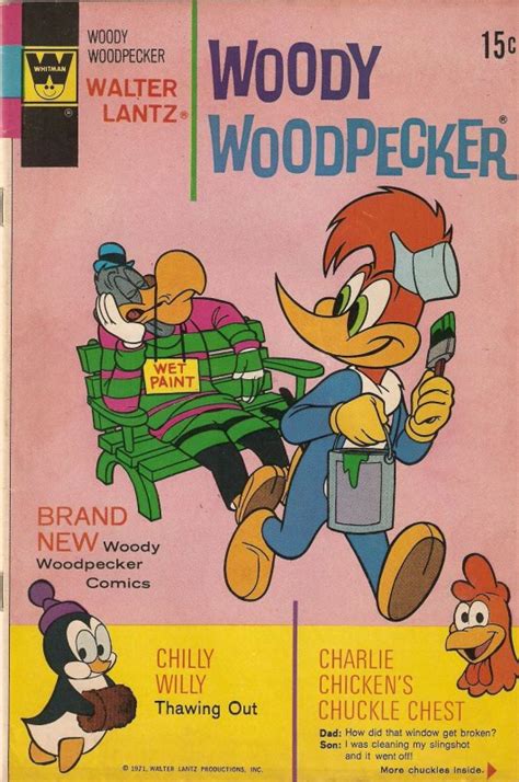 Woody Woodpecker Walter Lantz 120A VG Gold Key Low Grade Comic