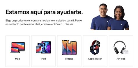 Atención al cliente de Apple cómo contactar todos los teléfonos y