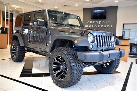 Used Jeep Wrangler Unlimited Emc Custom Lifted Sport S For Sale