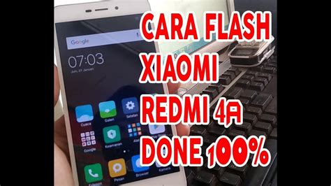 Tutorial Flash Xiaomi Redmi A Rolex Bootloop Hang Logo Done Youtube