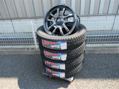 Yahoo オークション 国産スタッドレスセット HOT STUFF MADCROSS