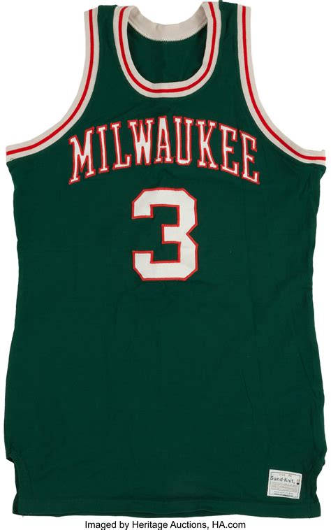 1968 70 Sam Williams Game Worn Milwaukee Bucks Full Uniform And Lot