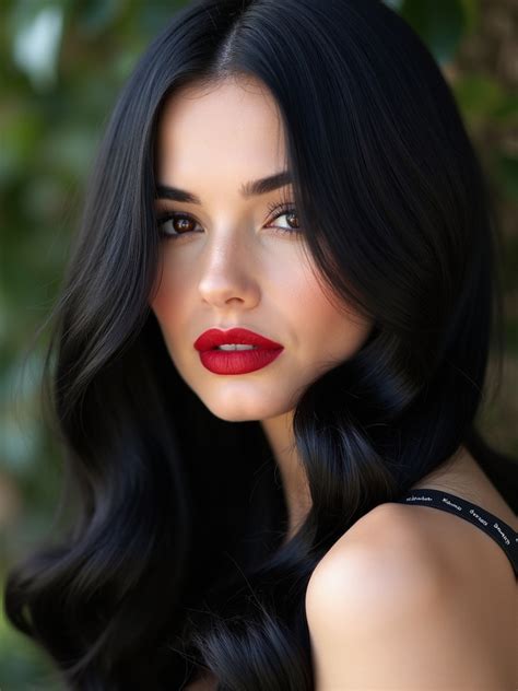 Jet Black Hair Looks Staying Classic And Striking