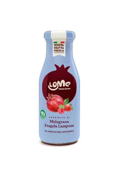 Spremuta Di Melagrana Fragola Lampone Lome Super Fruit Shop