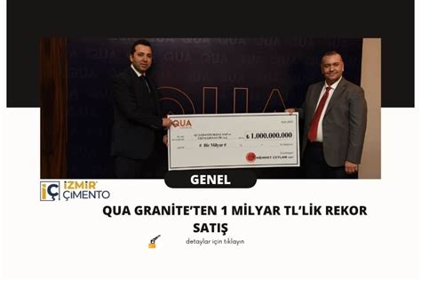 QUA Granite ile Mehmet Ceylan Yapı rekor satışa imza attı