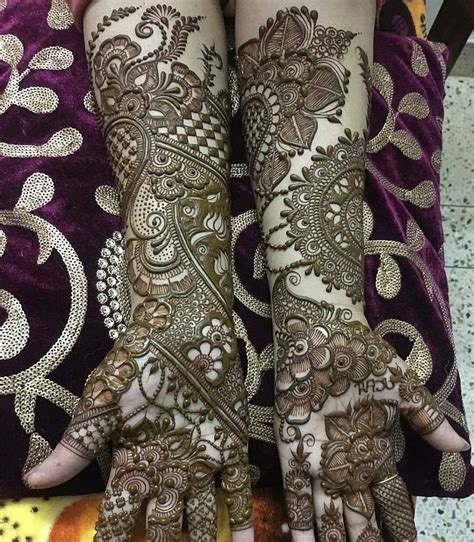 Arabic Bridal Mehndi Designs