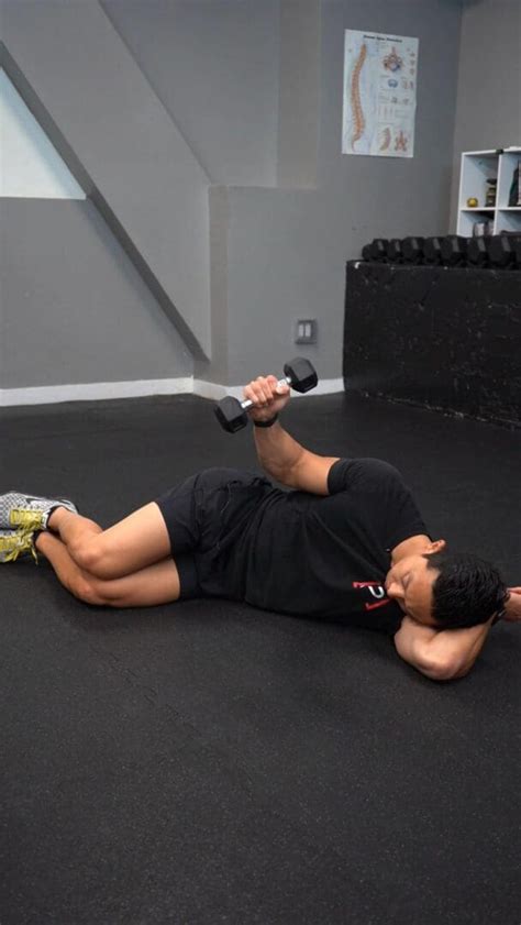 Side Lying External Rotation Dumbbell P Rehab