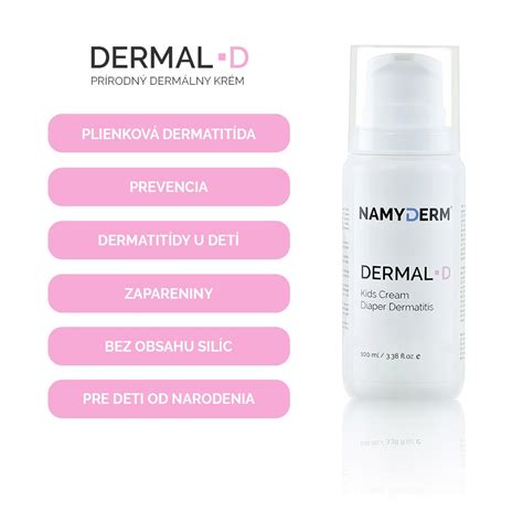 Dermálne krémy | Patentované zloženie | NAMYDERM