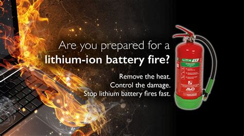 Are You Prepared For A Lithium Ion Battery Fire YouTube