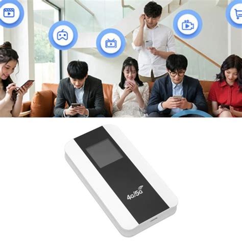 HURRISE point d accès WiFi Mobile Routeur WiFi 4G 150 Mbps avec écran