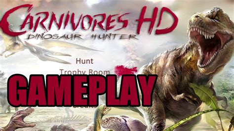 Carnivores Dinosaur Hunter Hd Gameplay Youtube