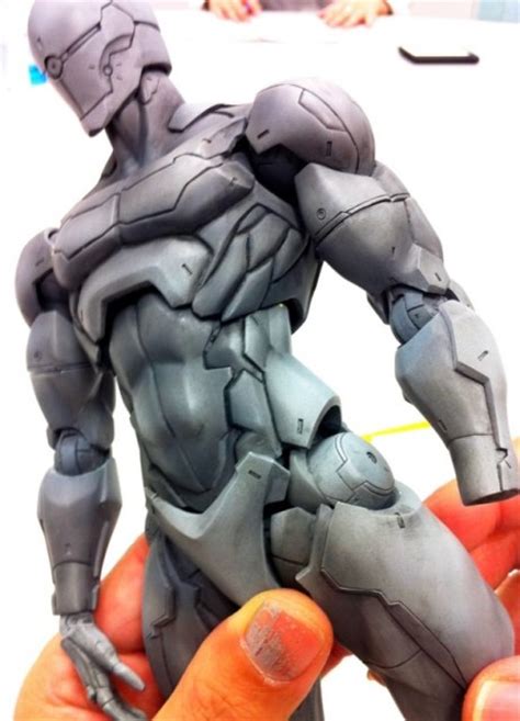 Preview Play Arts Kay Mgs Gray Fox Cyborg Ninja Large Images Gunjap