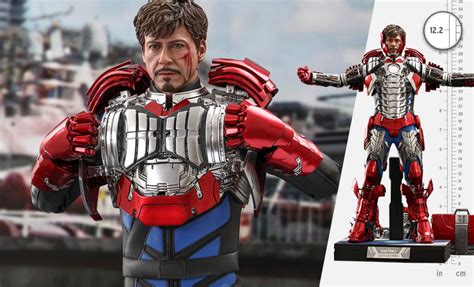 Tony Stark Mark V Suit Up Version Deluxe Sixth Scale Figure By Hot Toys Legacy Comics And