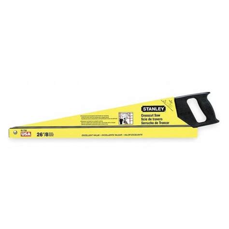 STANLEY 15-726 26-Inch 8 Point Crosscut Hand Saw - Walmart.com ...