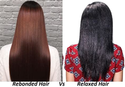 relaxing hair vs rebonding