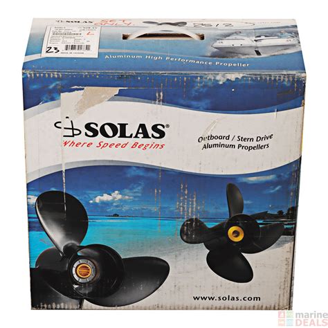 Buy Solas Amita Outboard Stern Drive Aluminium Blade Propeller