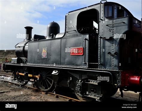 Gwr 1400 Class 0 4 2t No 1466 Stands Outside The Shed At Didcot Railway