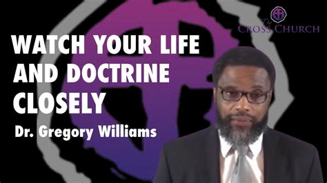 How A Christian Can Live Right Watch Your Life And Doctrine Closely