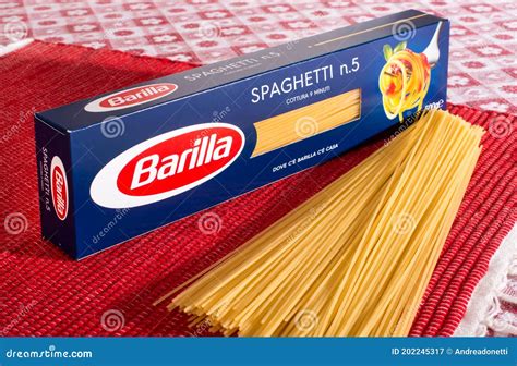 Barilla Spaghetti Box