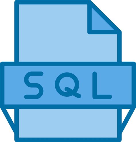 Sql File Format Icon 15573462 Vector Art At Vecteezy