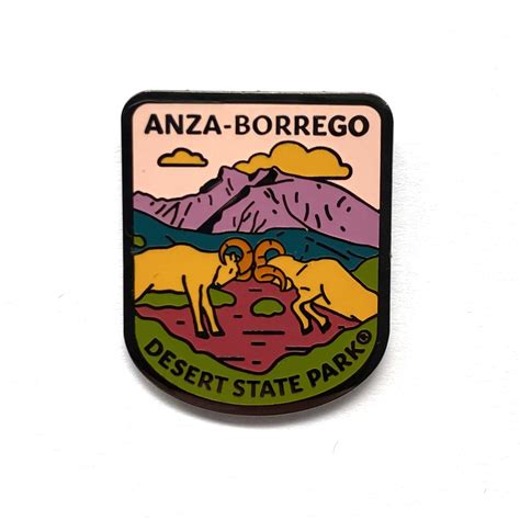 Pin Indianhead Mtn Anza Borrego Foundation