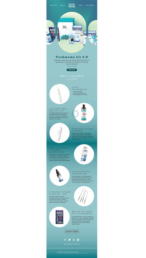 Email blast design on Behance