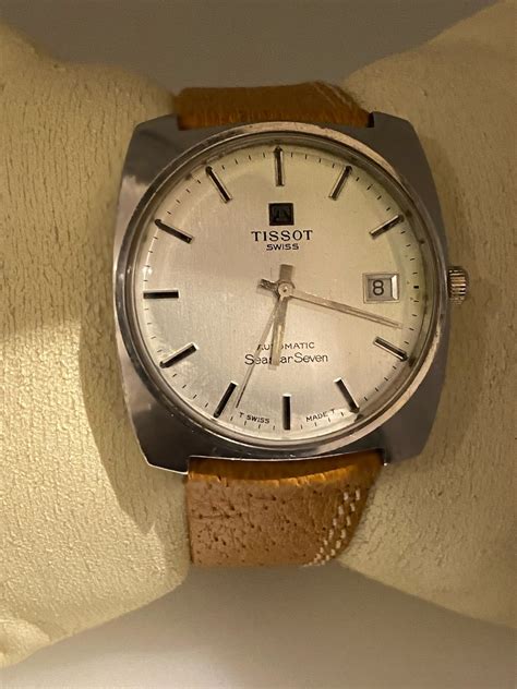 Tissot Seastar Seven Automatic S Watch Stainless Steel Vintage