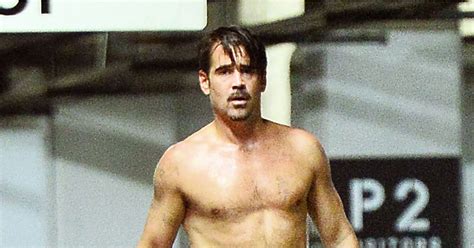 Colin Farrell Shirtless Photos POPSUGAR Celebrity