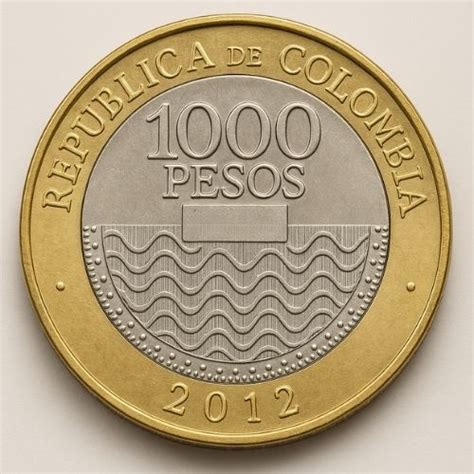 Currency 1000 Pesos Colombia Cop